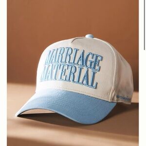 Anthropologie BRIDEMERCH Marriage Material Women’s Hat